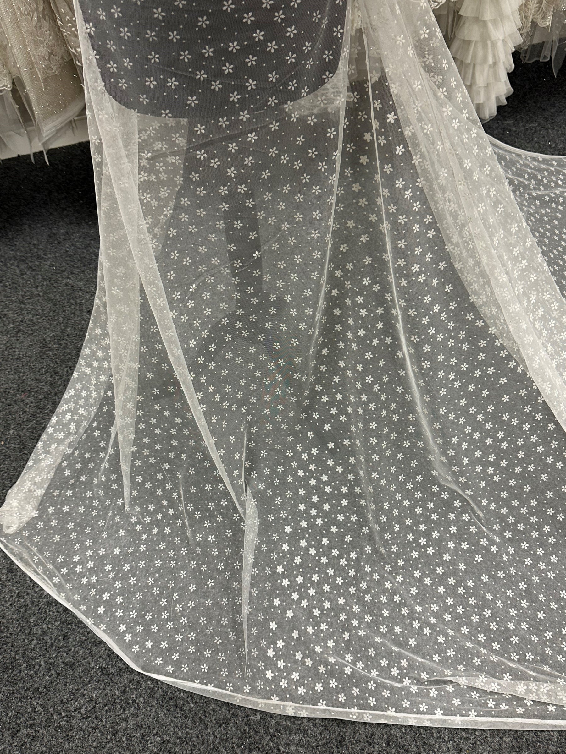 Glitter Flower on Tulle - Persist