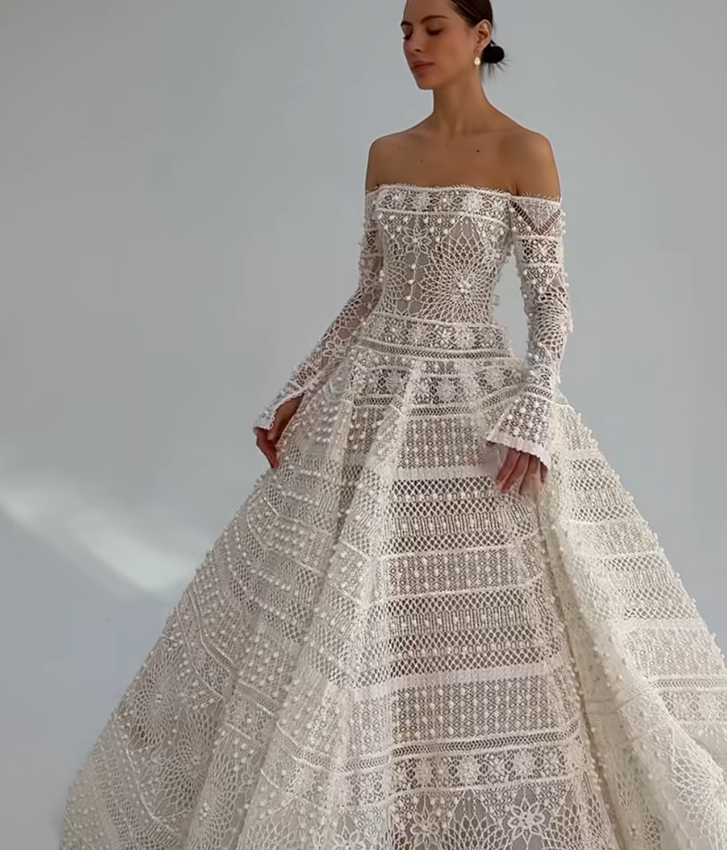 Dentelle Cordonnée Ivoire – Philine