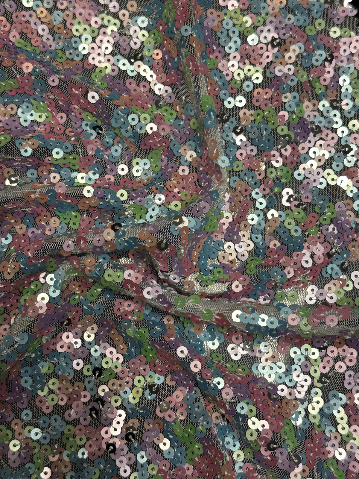 Tulle à paillettes multicolores - Phoebe (CF)