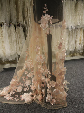 Dentelle 3D Rose - Rebecca