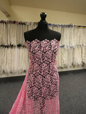 Dentelle Guipure Rose - Reese