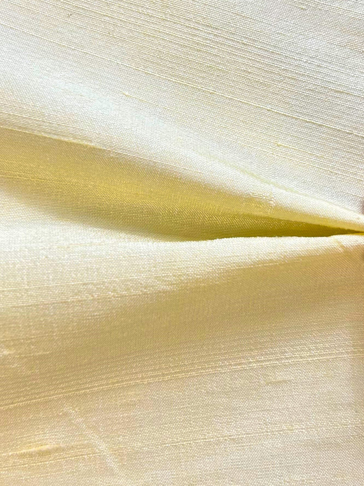Dupion de soie jaune primevère - Divinity