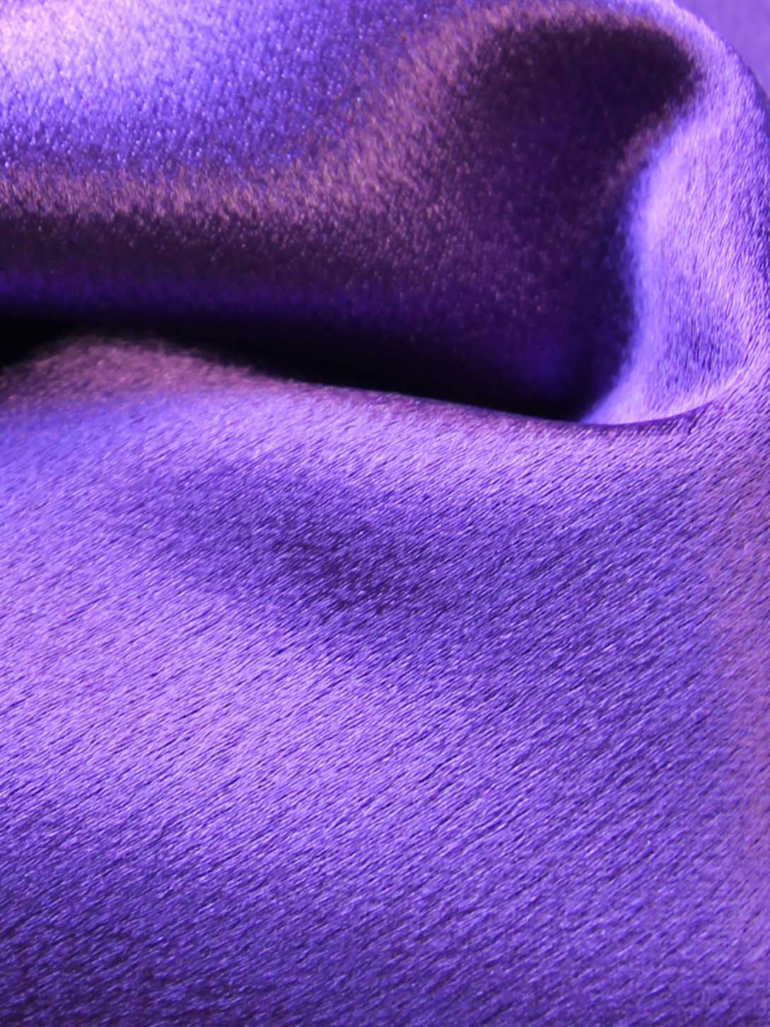 Satin Crêpe Polyester Violet - Desire