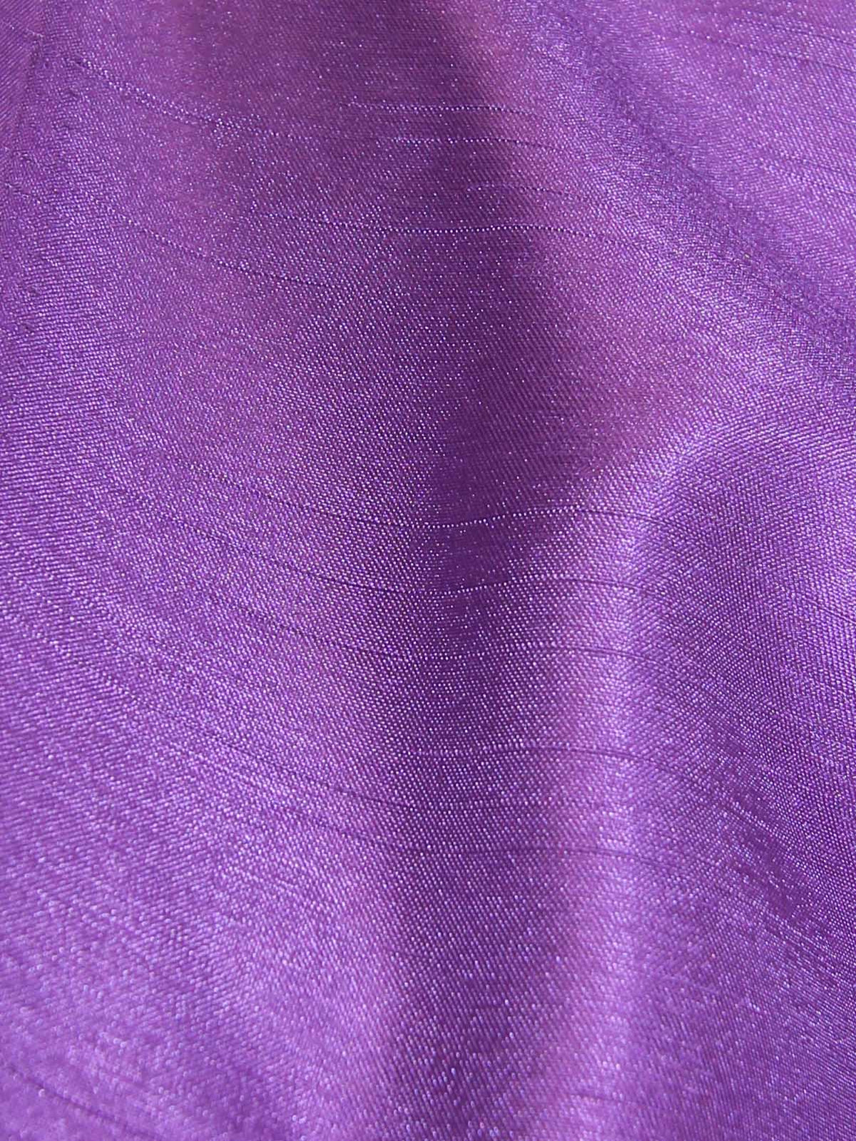 Dupion en satin de polyester violet - Clarté