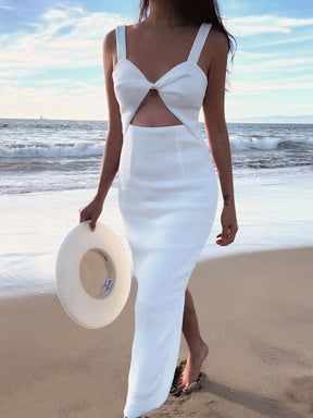Satin épais en polyester blanc diamant - Queen