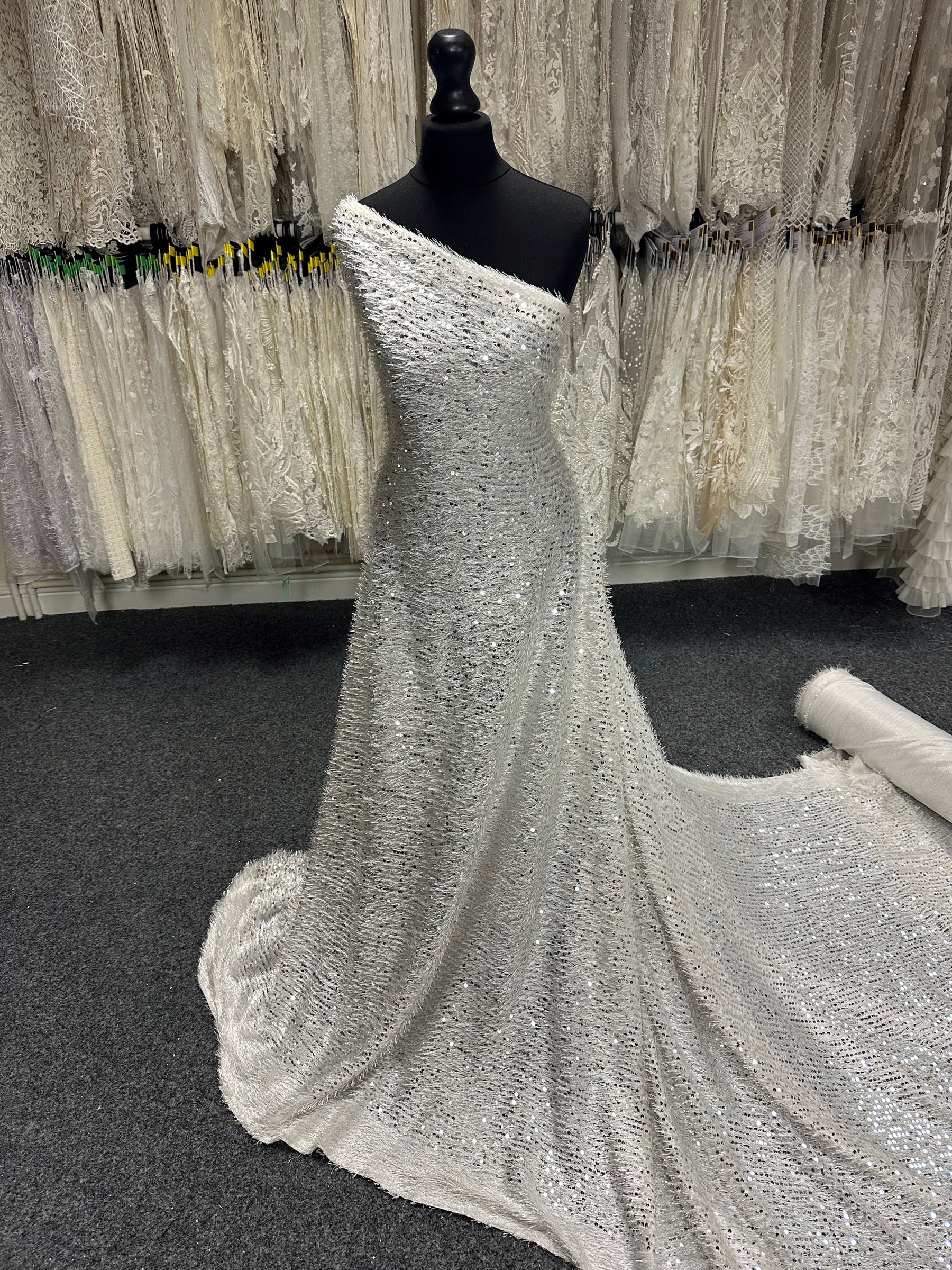 Tissu Silver Glamour - Ravine