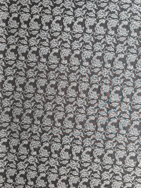 Dentelle florale ivoire à motif floqué français - Rebelle
