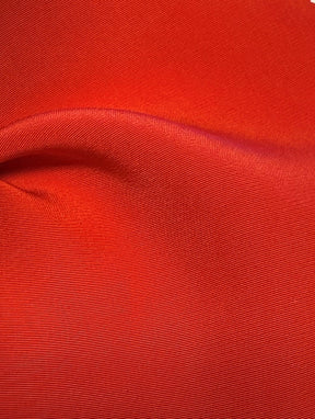 Satin de polyester rouge léger - Jamaïque