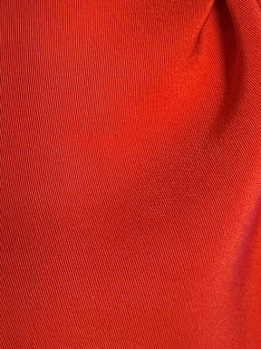 Satin de polyester rouge léger - Jamaïque