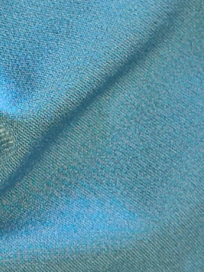 Jersey extensible en polyester bleu - Ritual