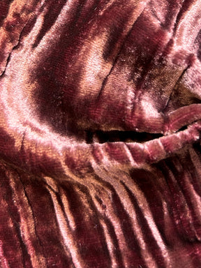 Velours de Soie Bois de Rose - Ruffle