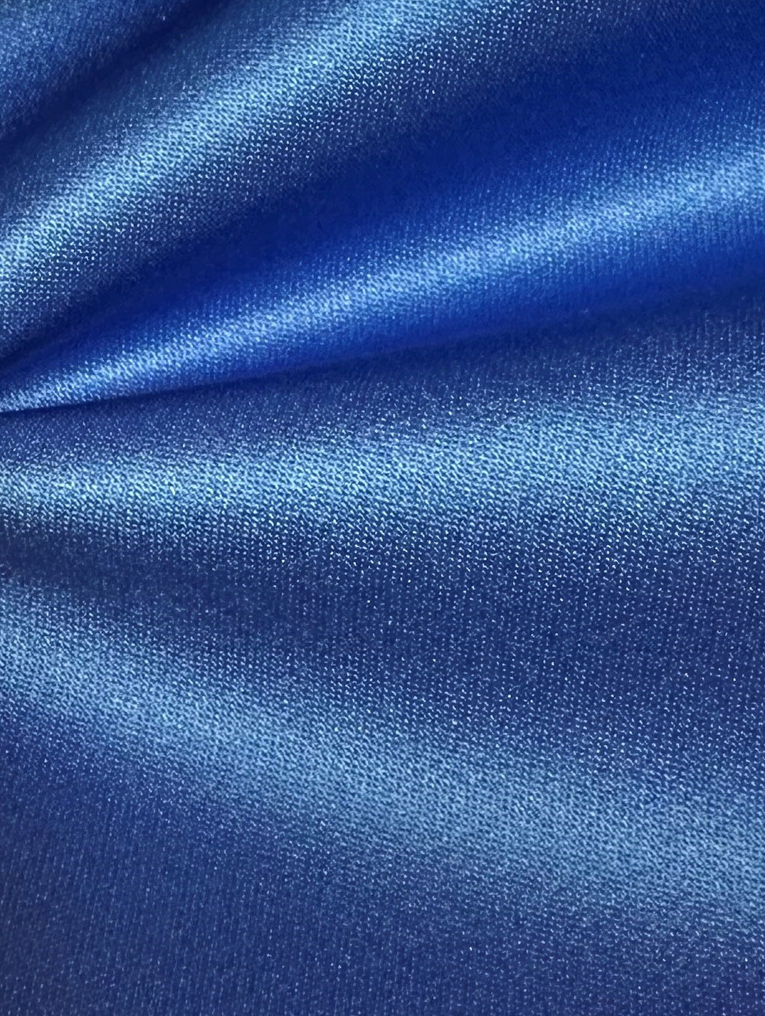 Satin de polyester bleu roi - Canada