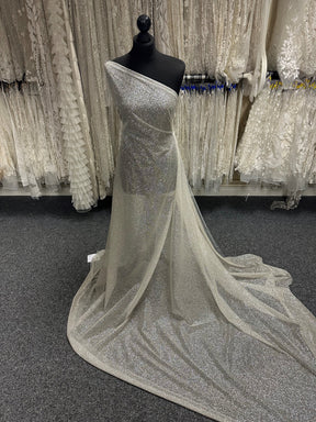 Tulle pailleté ivoire - Salute