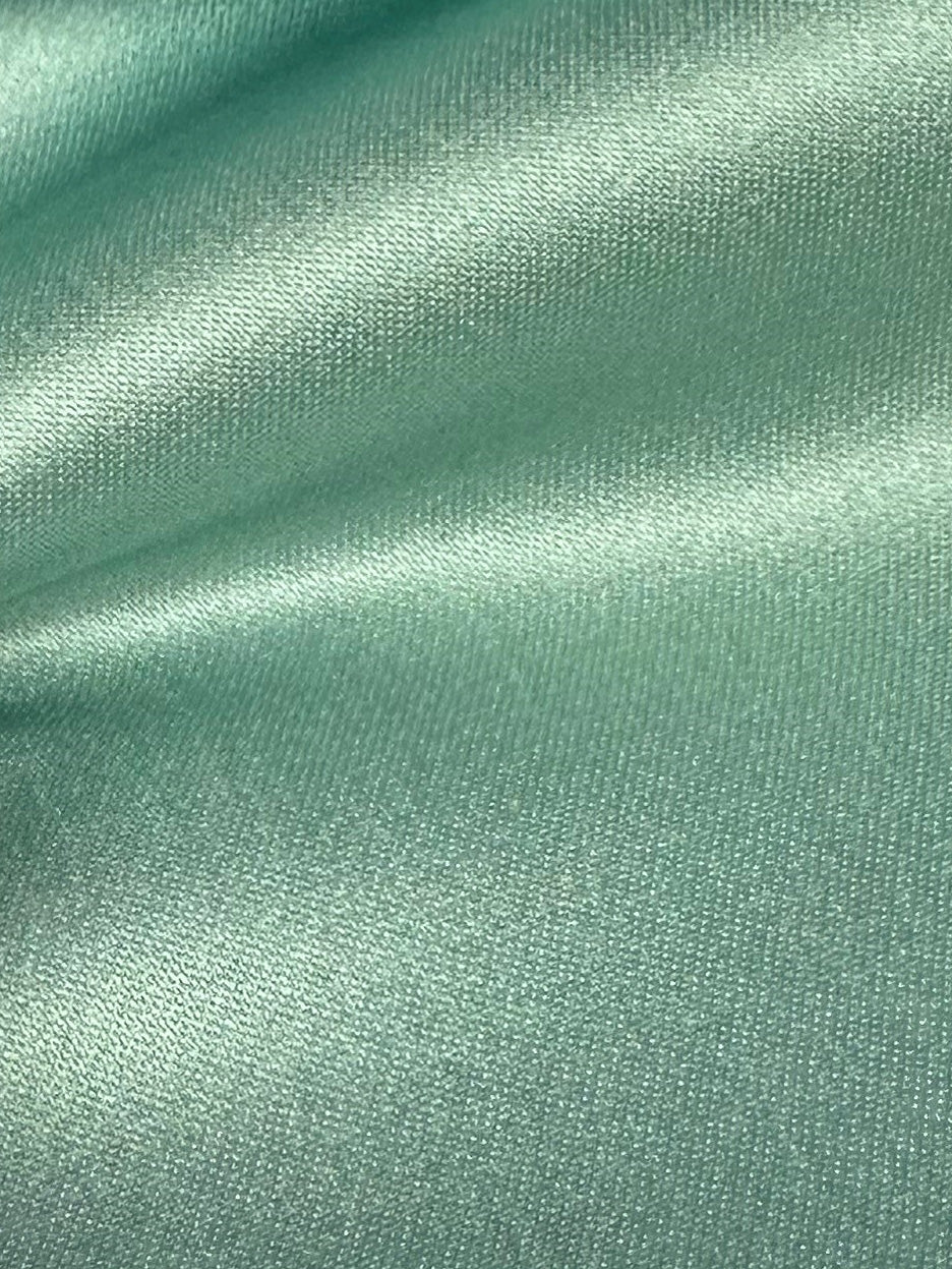 Satin de polyester vert sauge - Canada