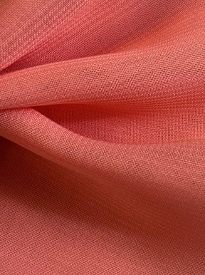 Mousseline Polyester Saumon - Benevolence