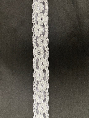 Bordure en dentelle blanche - Salubrious