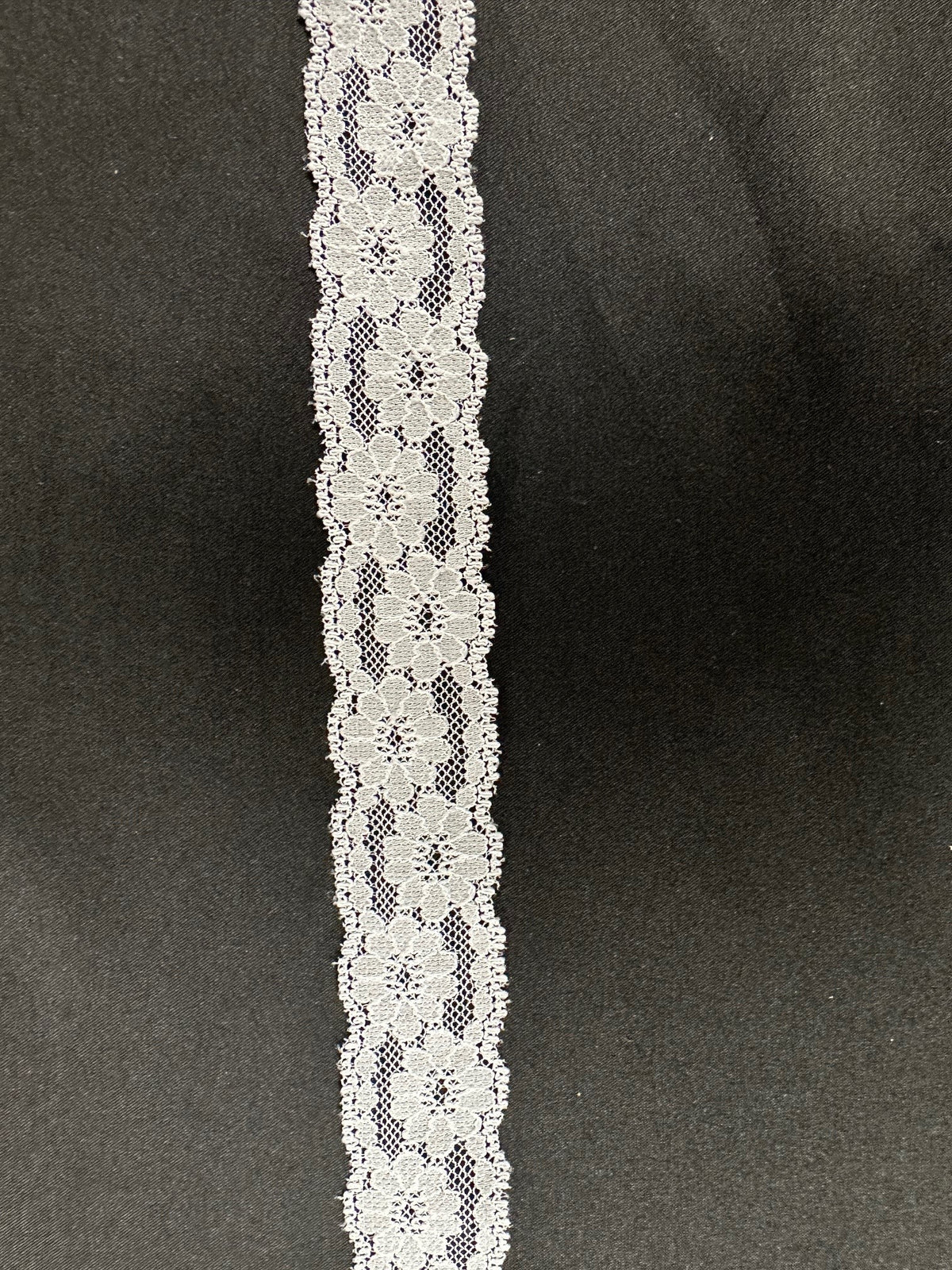 Bordure en dentelle blanche - Salubrious