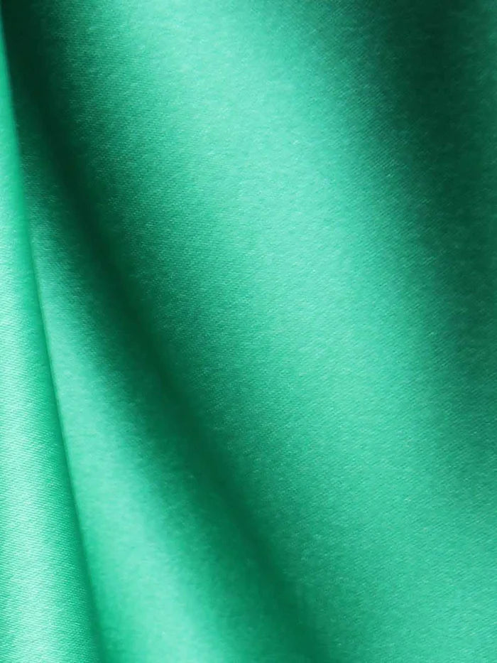 Satin Duchesse Polyester Vert d'Eau - Contessa