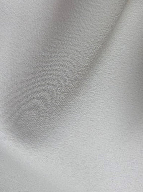 Crêpe extensible en polyester argenté - Pageant