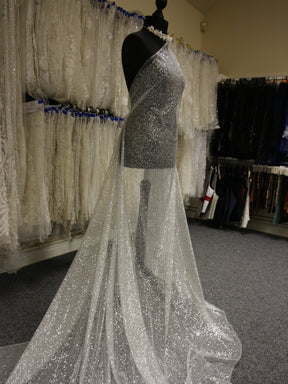 Tulle Pailleté Argenté - Lagertha