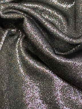 Silver Wet Look Knit - Vanguard