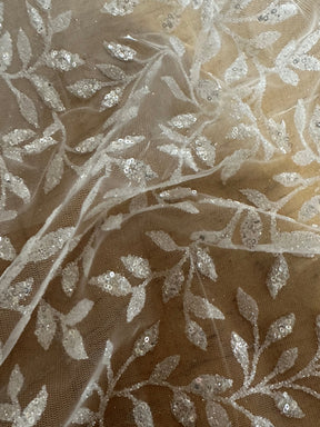 Ivory Glitter Lace - Simeon