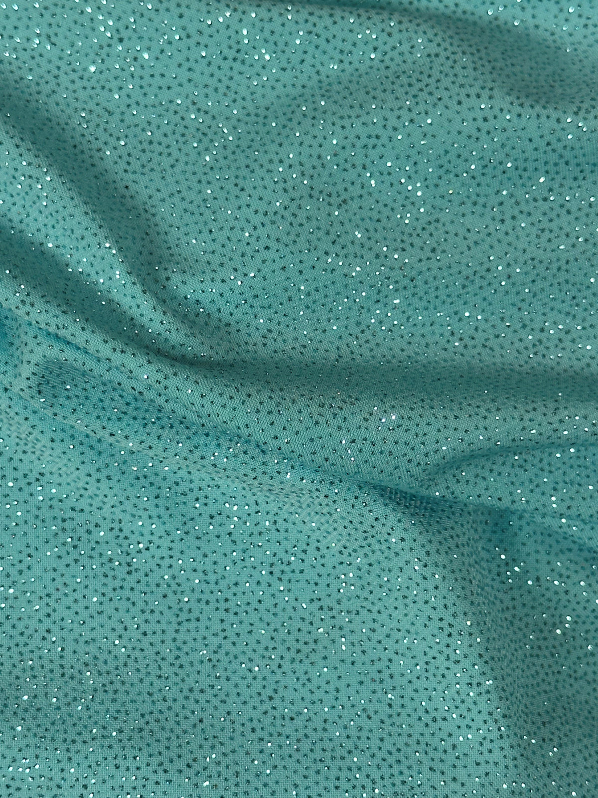 Tissu jersey pailleté bleu ciel - Daredevil