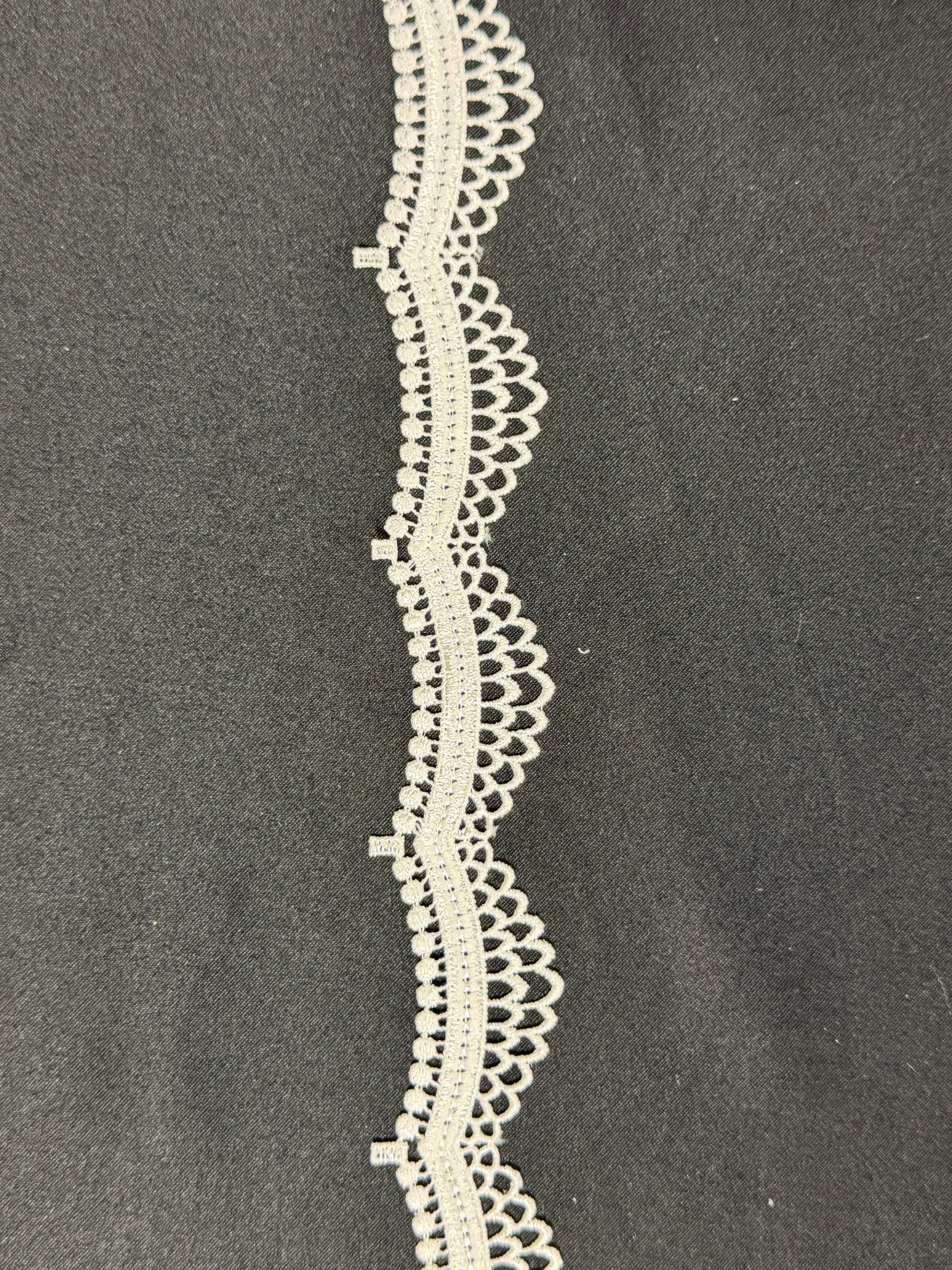 Galon de dentelle ivoire - T938