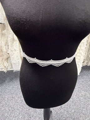 Galon de dentelle ivoire - T938