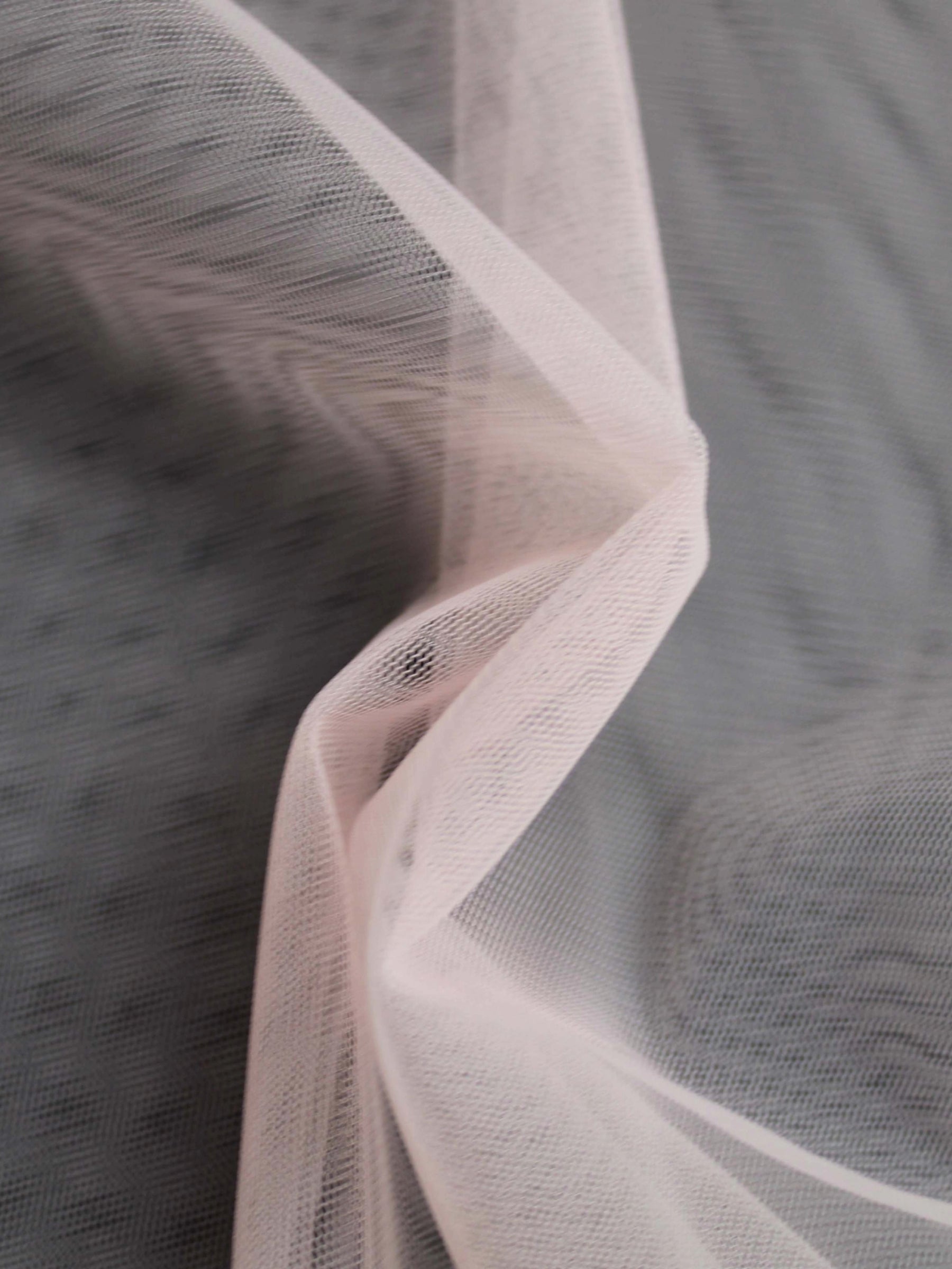 Tulle extensible rose poudré - TU0003