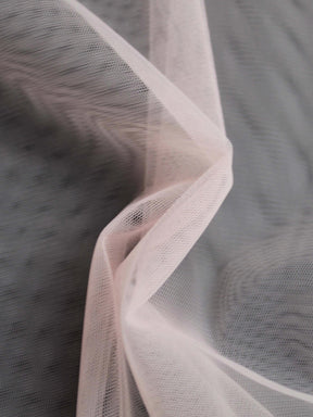 Tulle extensible rose poudré - TU0003