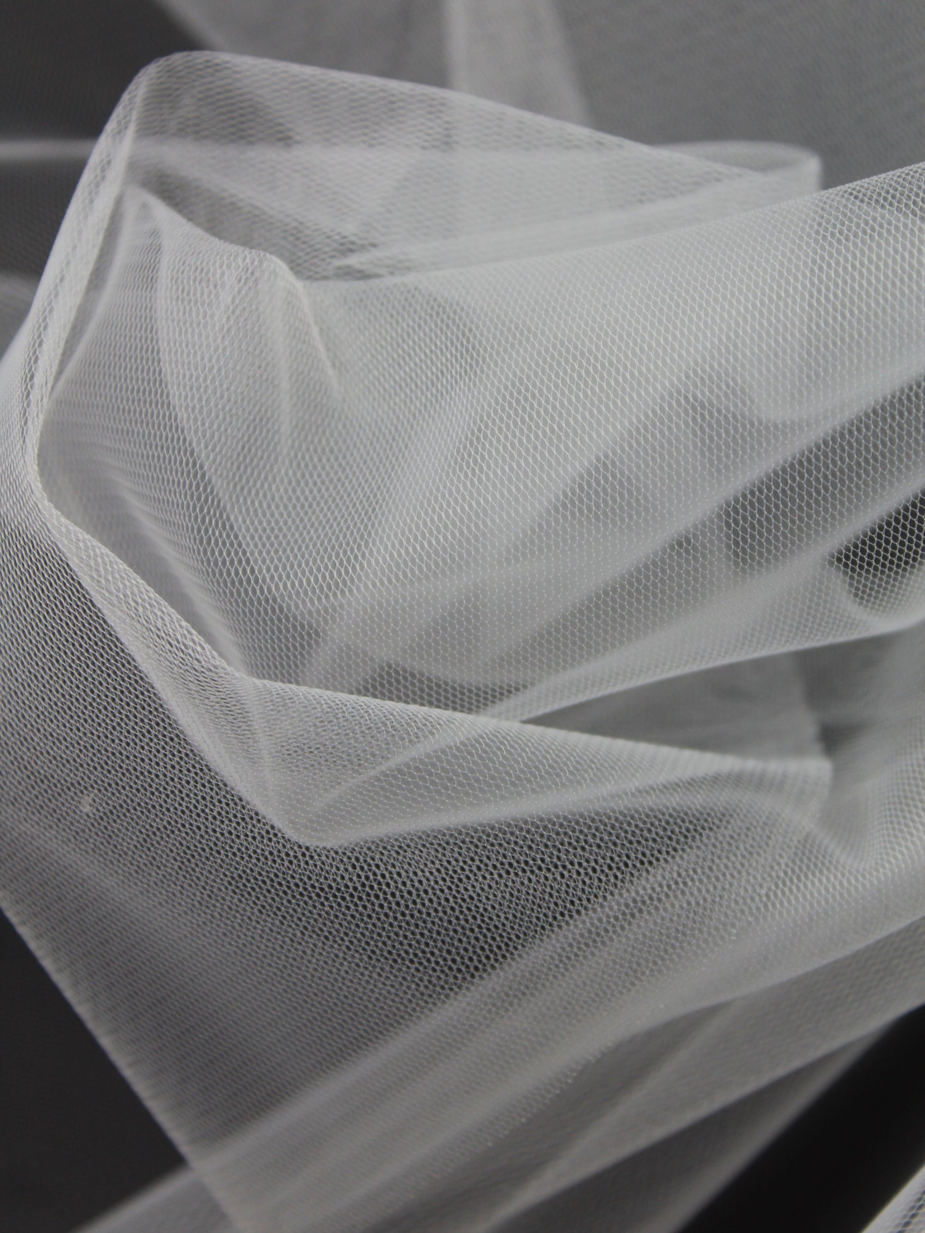 Tulle ivoire pâle (2) - TU0031