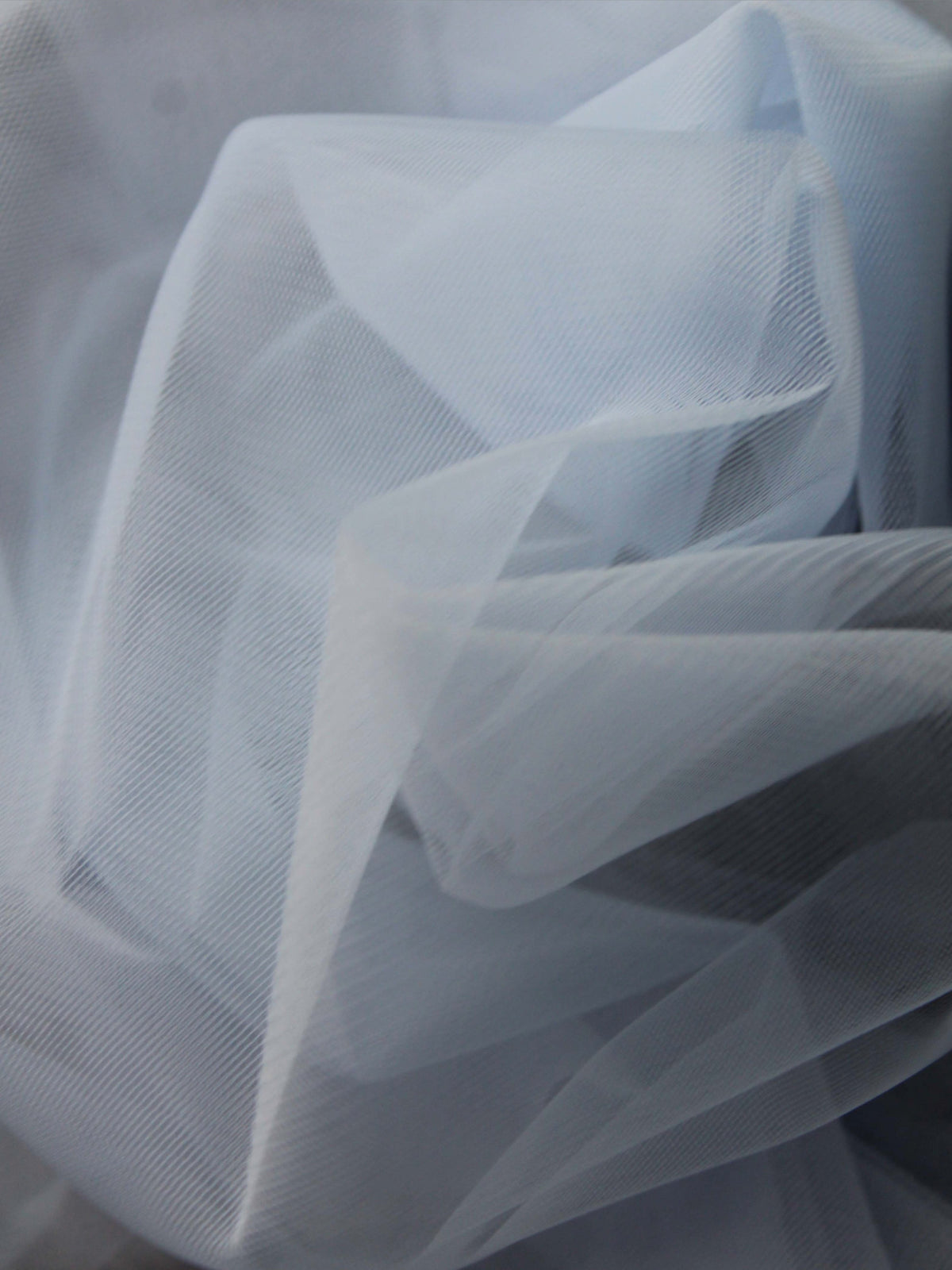 Tulle bleu poudré (142) - TU0031