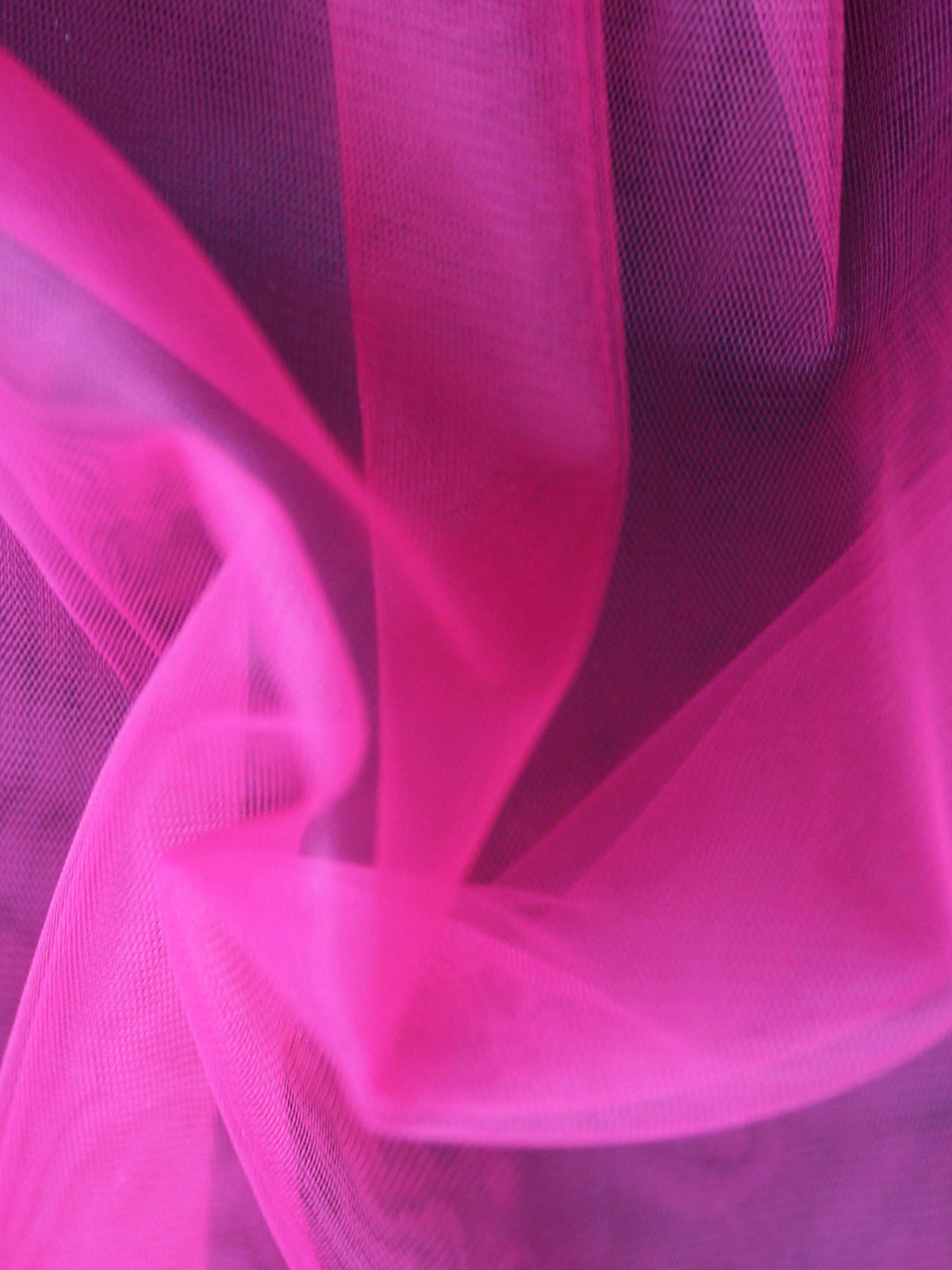 Tulle Cerise Foncé (32) - TU0031