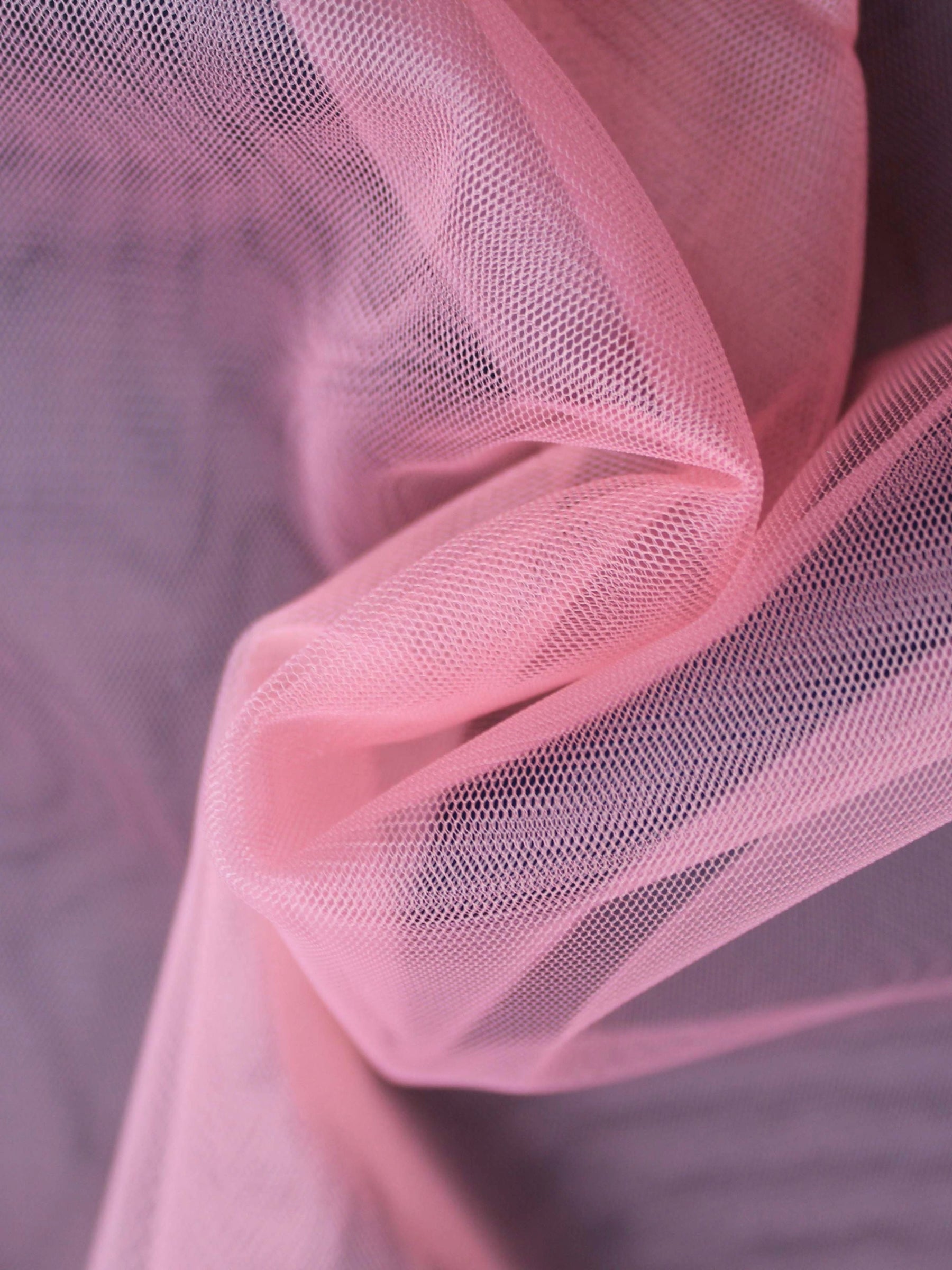 Tulle corail foncé (85) - TU0031