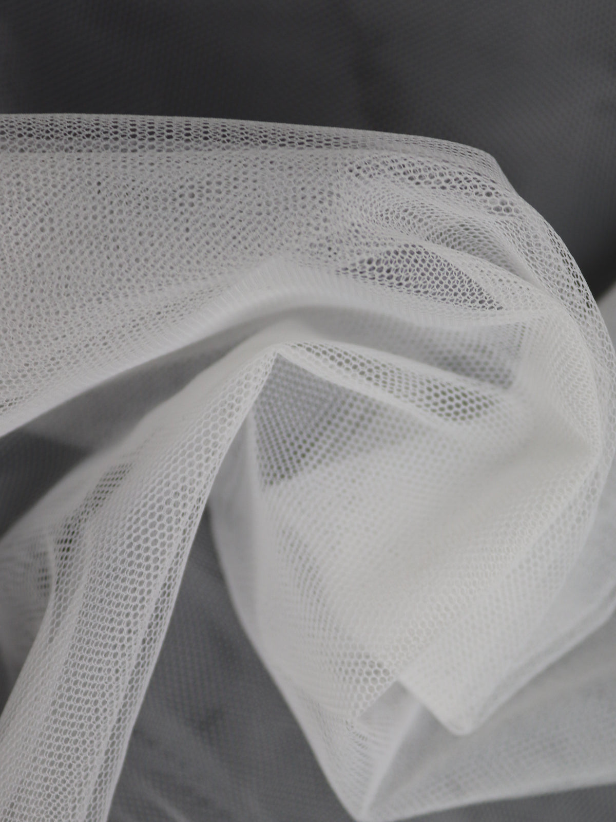 Tulle ivoire clair pour voiles de mariée – TU0055