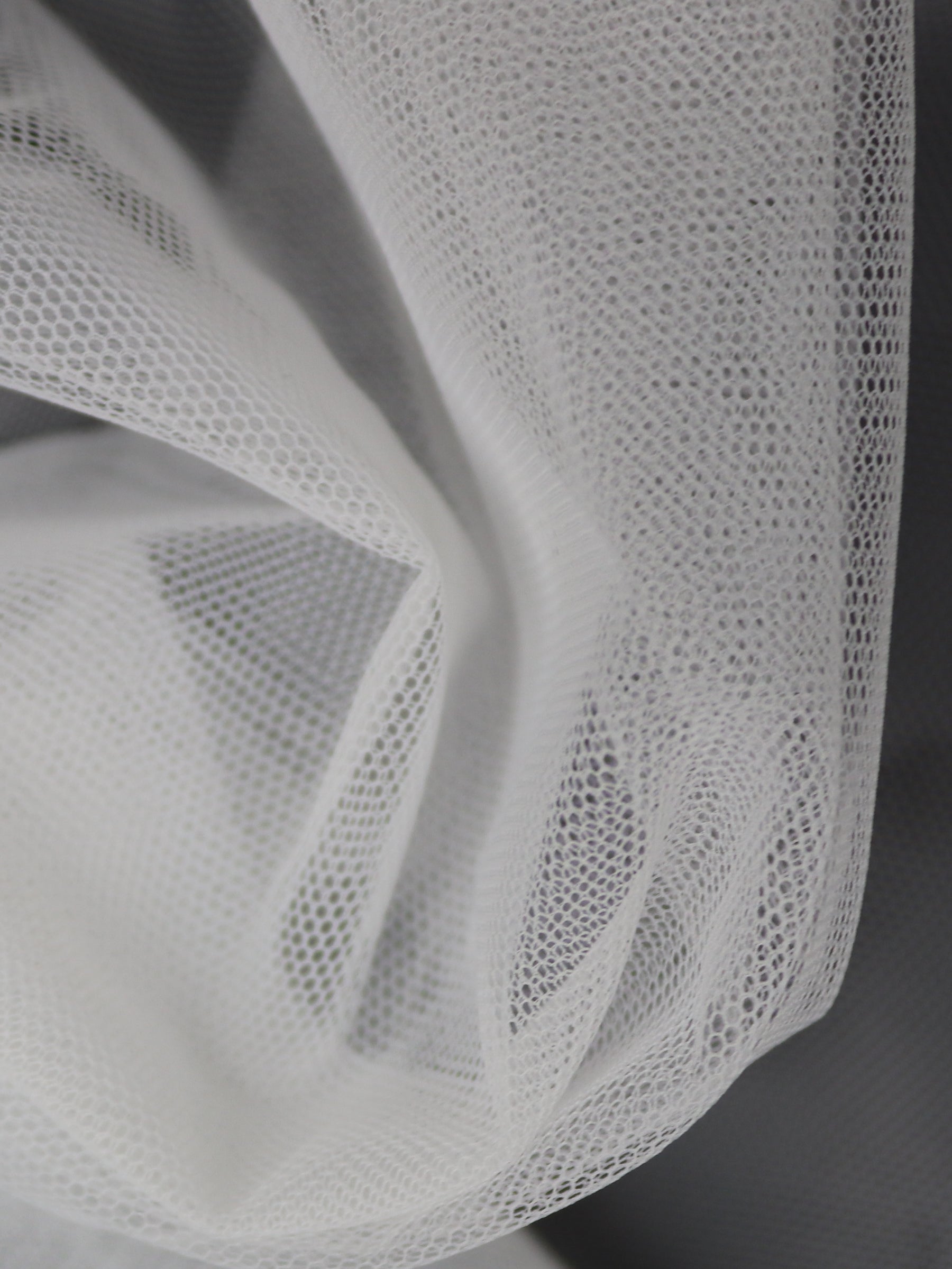 Tulle ivoire clair pour voiles de mariée – TU0055