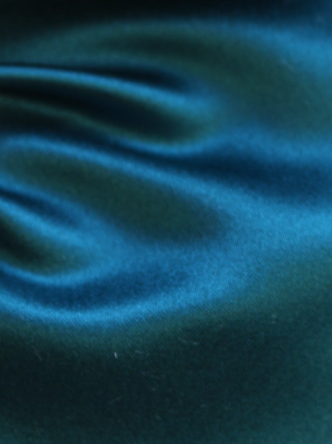 Satin Polyester Bleu Sarcelle - Contessa