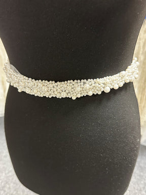 Garniture de robe en perles - Languette