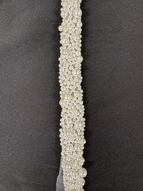 Garniture de robe en perles - Languette