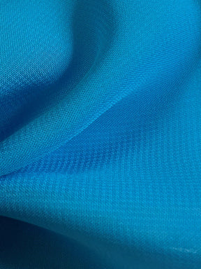 Mousseline de Polyester Turquoise - Benevolence