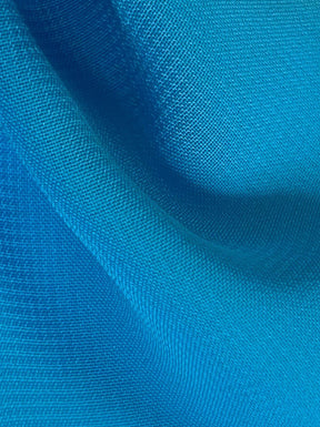 Mousseline de Polyester Turquoise - Benevolence