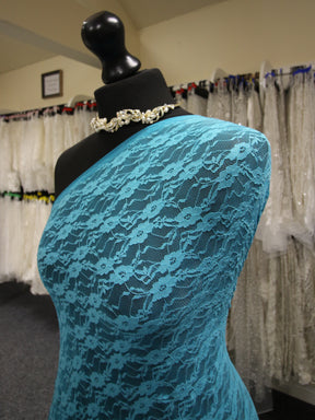 Dentelle Stretch Turquoise - Yvonne