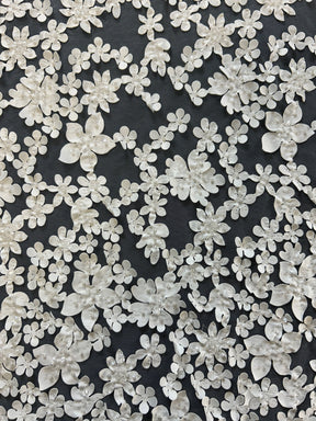 Dentelle Fleurie 3D Ivoire - Viggo