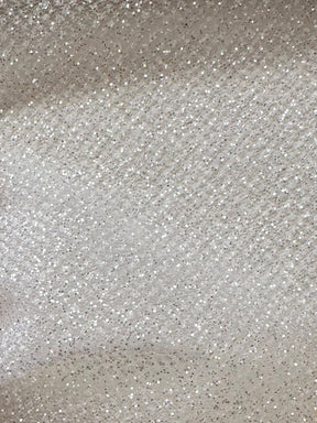 Tulle noir pailleté - Brillant