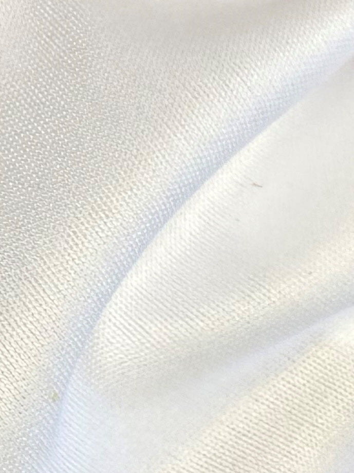 Tissu de doublure en polyester tricoté blanc - Lituanie