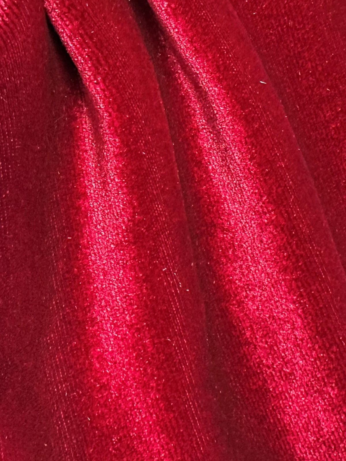 Wine Stretch Silk Velvet - Cozy