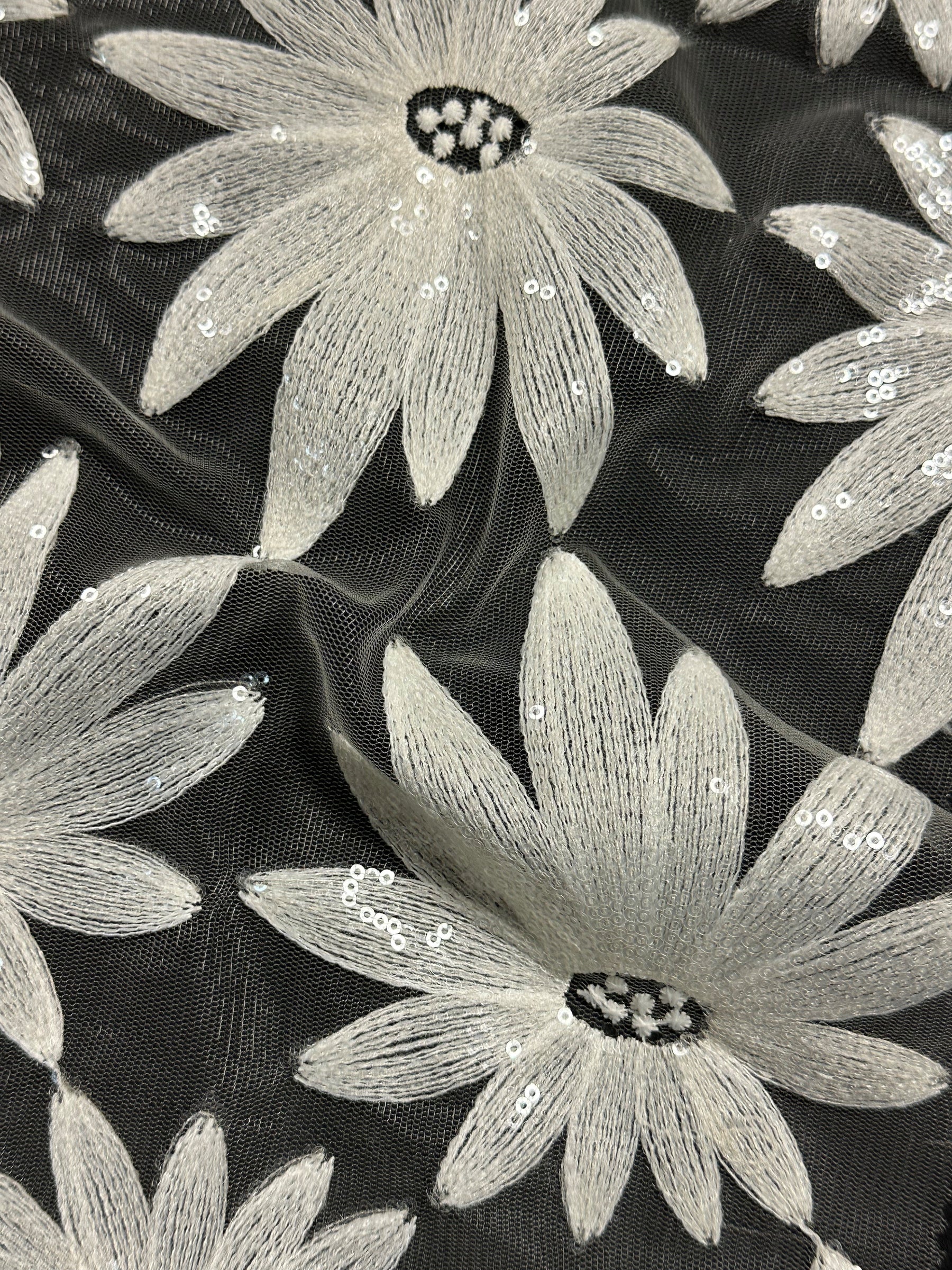 Dentelle brodée ivoire - Açores