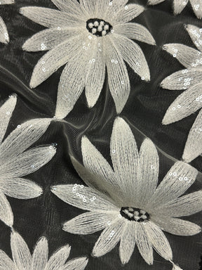 Dentelle brodée ivoire - Açores