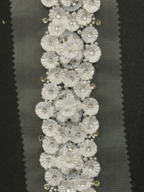 Bordure en dentelle ivoire 3D - Ragmuffin